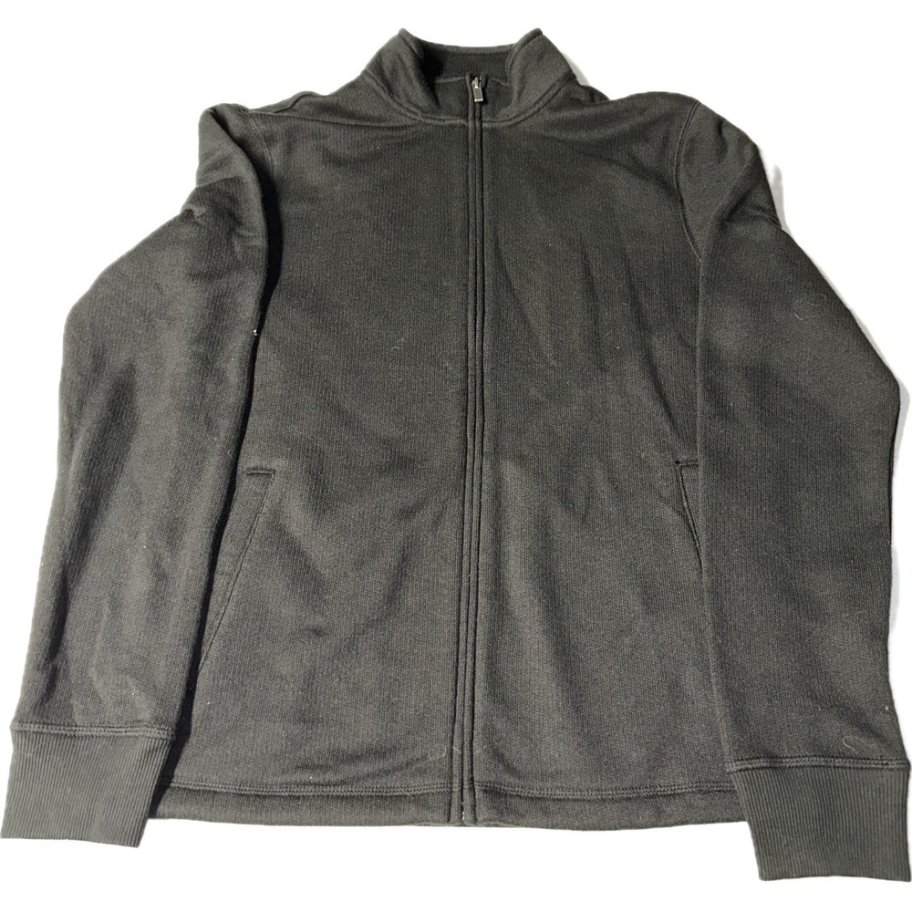 Sonoma‎ Black Fleece Full Zip Sweater Men's Size Small NWT